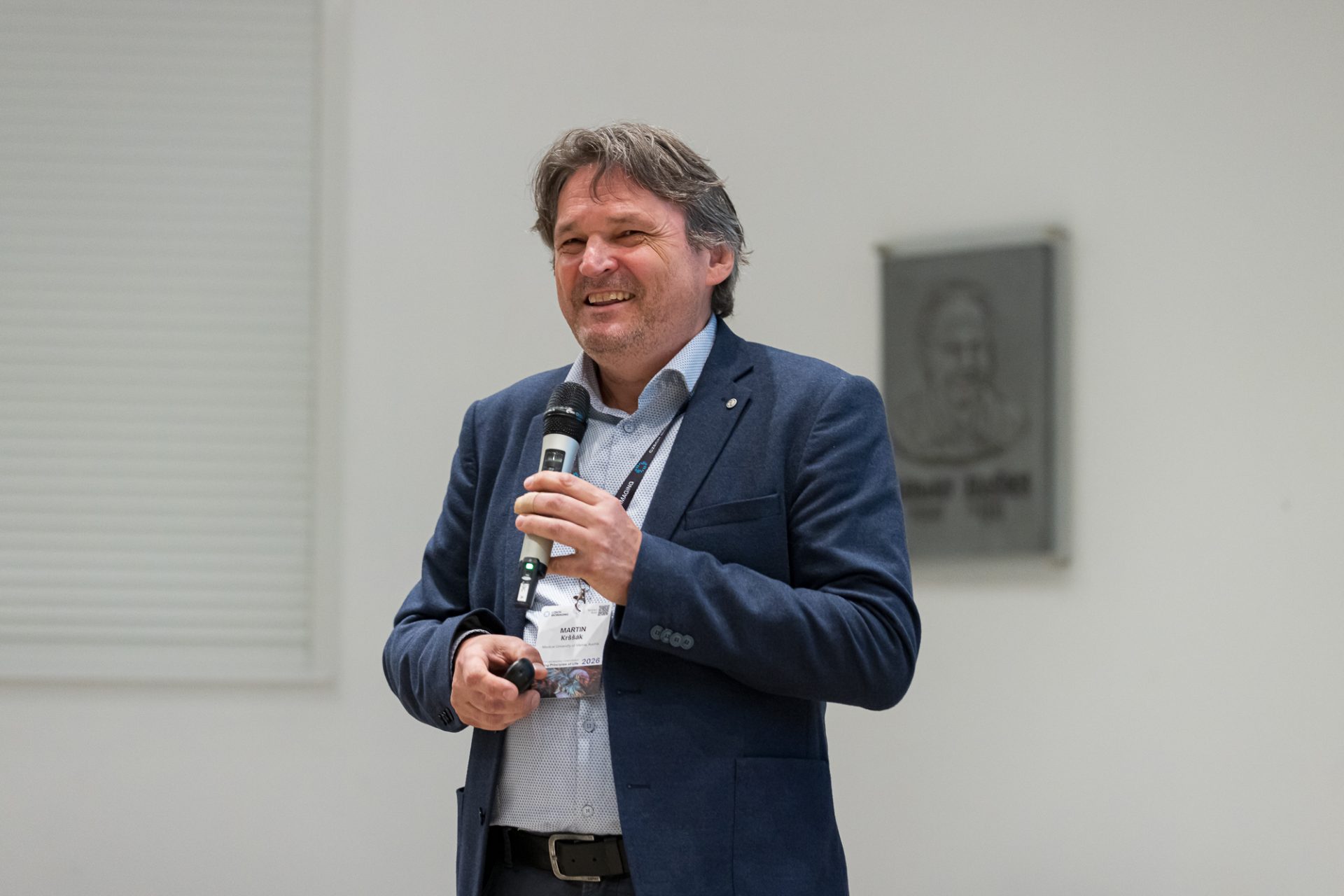 Reportage of conference Imaging principles of life. Czech-BioImaging, Institute of Molecular Genetics of the Czech Academy of Sciences. Prague, photographer: Tony Danilov.